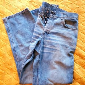 Helmut Lang light wash jeans